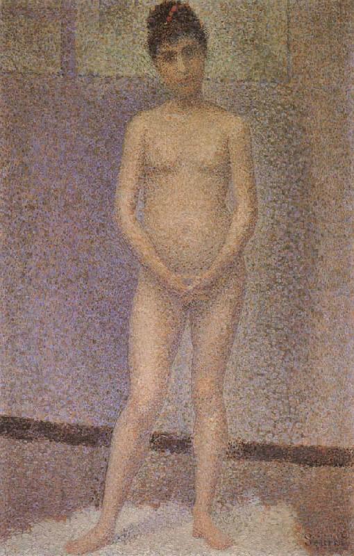 A standing position of the Obverse, Georges Seurat